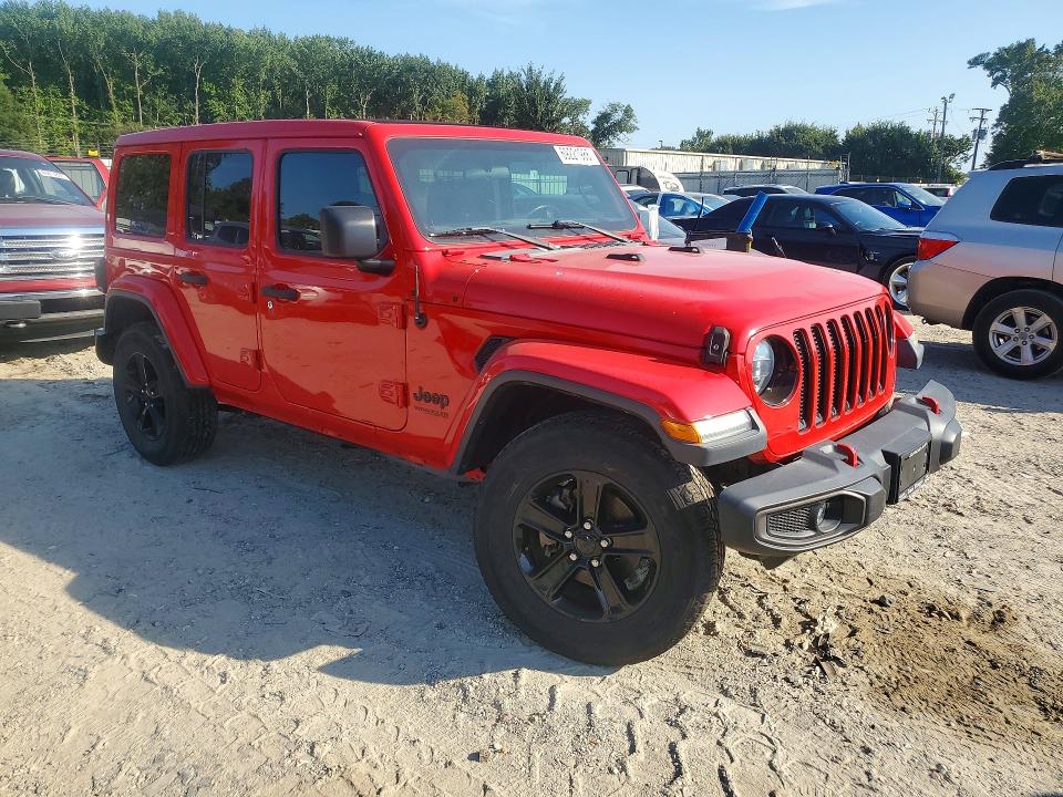 Продаж на аукціоні авто 2020 Jeep Wrangler Unlimited, vin: 1C4HJXEG9LW261160, номер лоту: 69221986