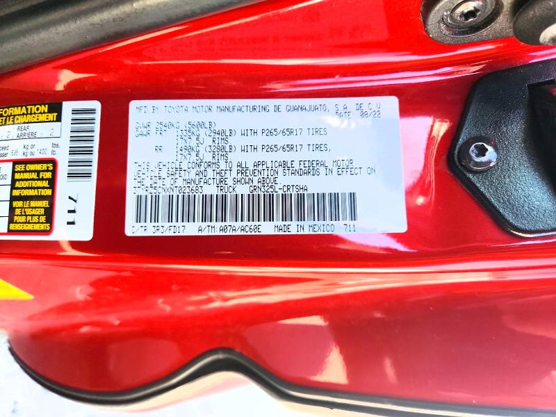 Aukcja sprzedaży 2022 Toyota Tacoma, vin: 3TYRZ5CNXNT023683, numer aukcji: 70899826