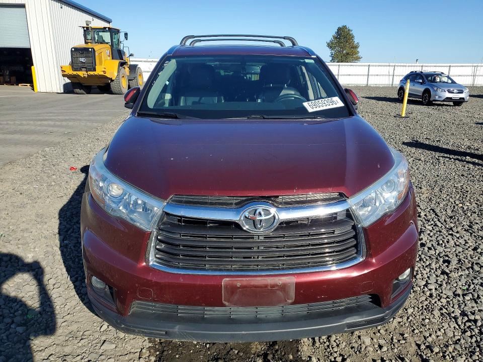 Auction sale of the 2016 Toyota Highlander, vin: 5TDJKRFH9GS296501, lot number: 69059396