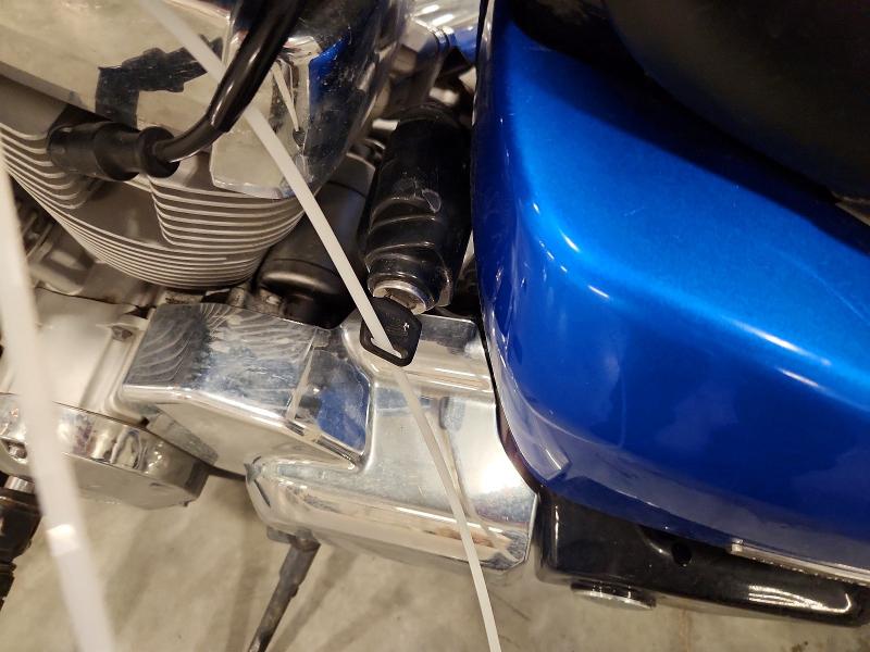70233226 :رقم المزاد ، JH2RC53448M101760 vin ، 2008 Honda Vt750 مزاد بيع