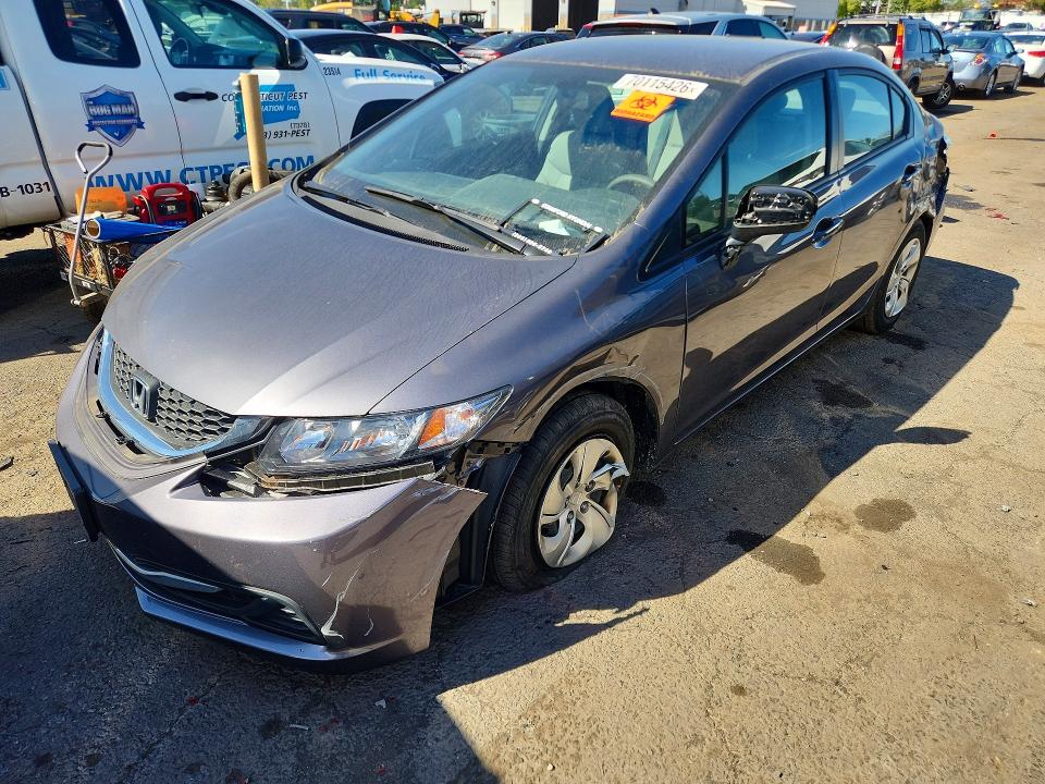 70115426 :رقم المزاد ، 2HGFB2F52FH509824 vin ، 2015 Honda Civic مزاد بيع