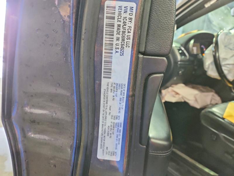 Продажа на аукционе авто 2021 Jeep Grand Cherokee, vin: 1C4RJFBG6MC645225, номер лота: 64139936