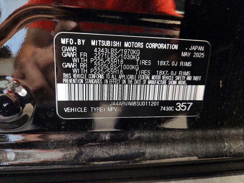 Продажа на аукционе авто 2025 Mitsubishi Outlander Sport, vin: JA4ARVAW8SU011201, номер лота: 68612966