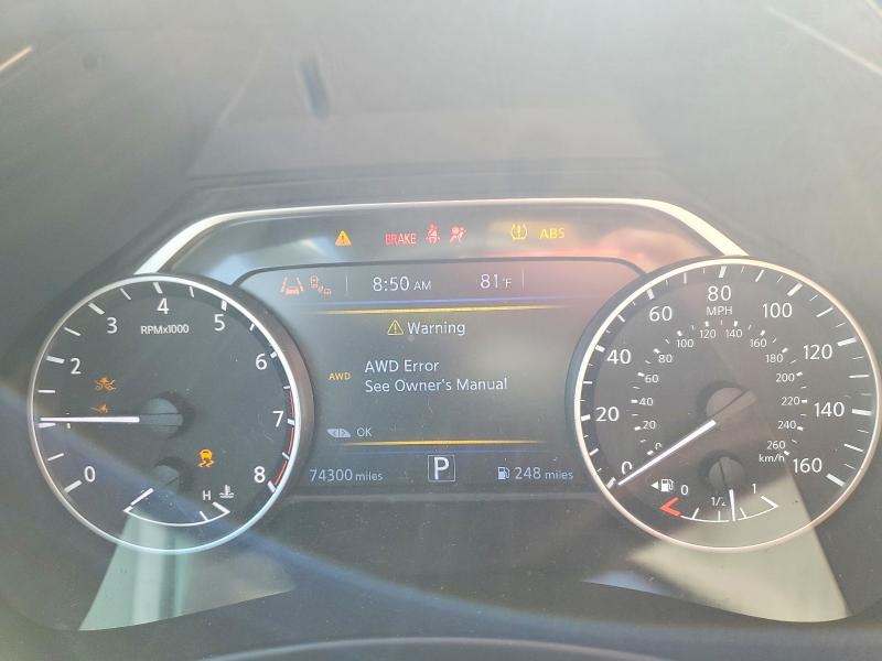 65466476 :رقم المزاد ، 5N1AZ2CS6NC115870 vin ، 2022 Nissan Murano مزاد بيع