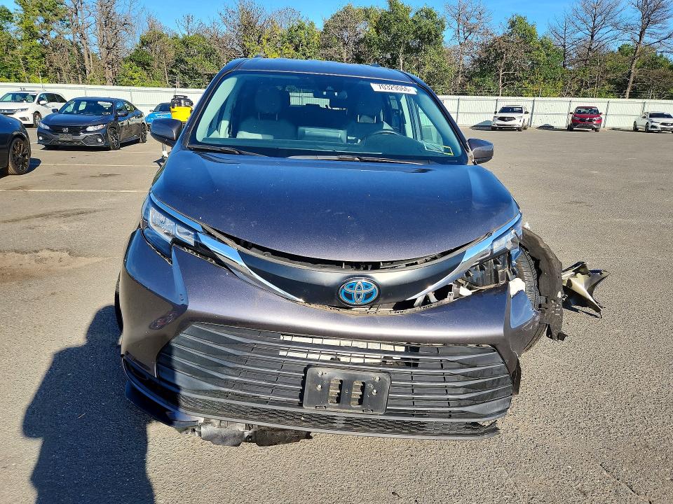 Aukcja sprzedaży 2022 Toyota Sienna, vin: 5TDKRKEC4NS078783, numer aukcji: 70329066