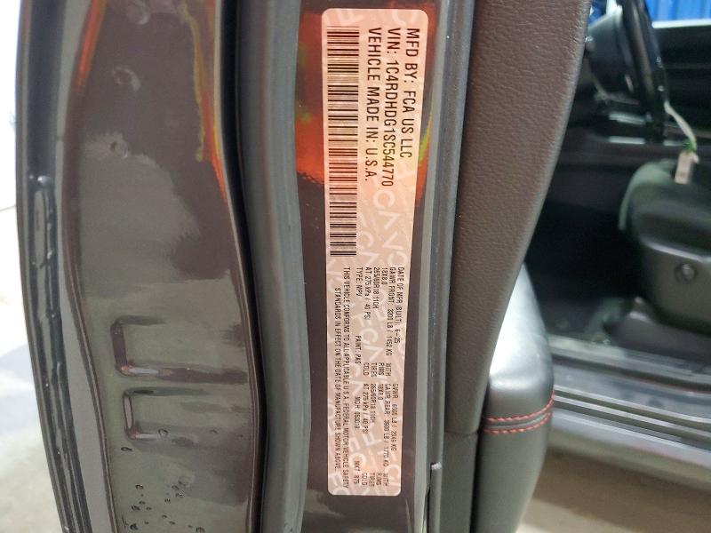 Aukcja sprzedaży 2025 Dodge Durango, vin: 1C4RDHDG1SC544770, numer aukcji: 69769706