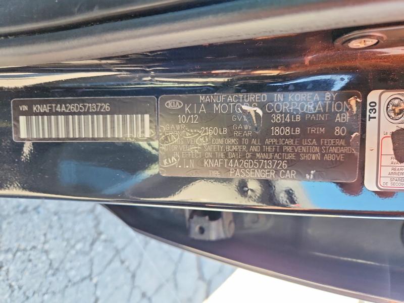 Продажа на аукционе авто 2013 Kia Forte, vin: KNAFT4A26D5713726, номер лота: 70681796