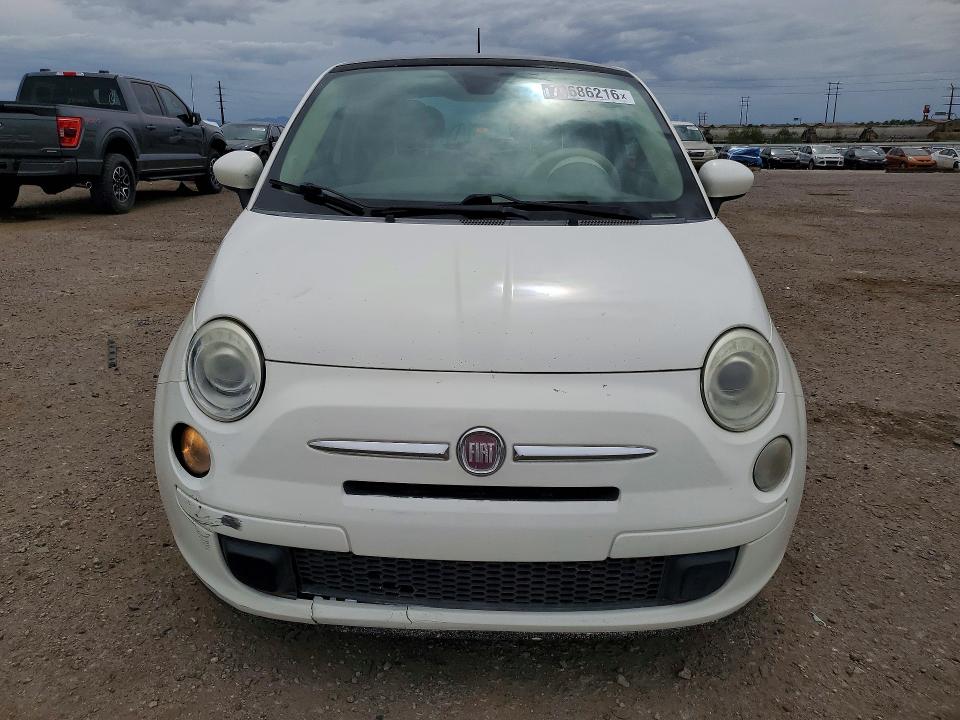 70686216 :رقم المزاد ، 3C3CFFAR3CT343649 vin ، 2012 Fiat 500 مزاد بيع