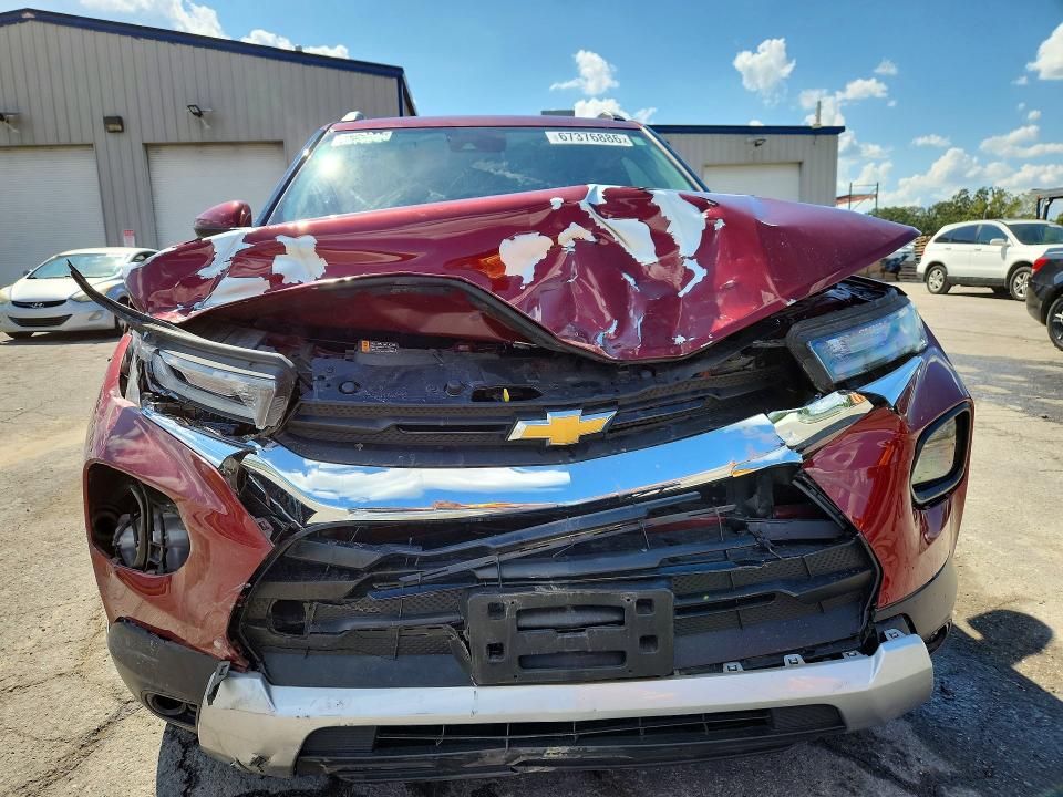 2022 Chevrolet Trailblazer მანქანა იყიდება აუქციონზე, vin: KL79MPSL2NB092765, აუქციონის ნომერი: 67376886