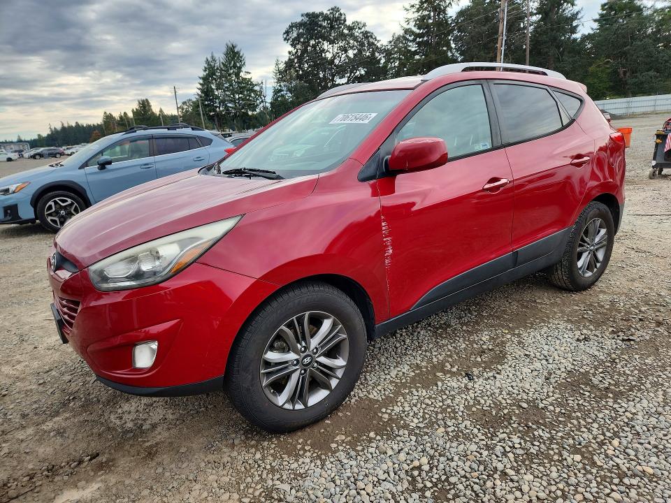 2015 Hyundai Tucson მანქანა იყიდება აუქციონზე, vin: KM8JUCAG5FU042683, აუქციონის ნომერი: 70615446