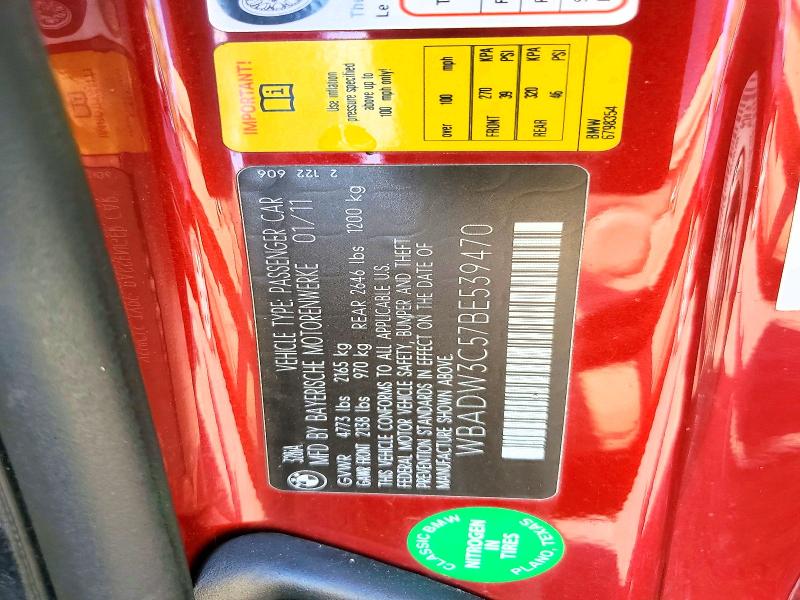 Продаж на аукціоні авто 2011 Bmw 328, vin: WBADW3C57BE539470, номер лоту: 67778116