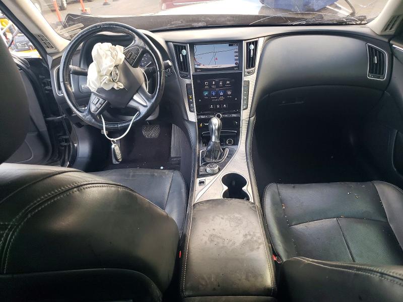 69527816 :رقم المزاد ، JN1BV7AR0FM394233 vin ، 2015 Infiniti Q50 مزاد بيع