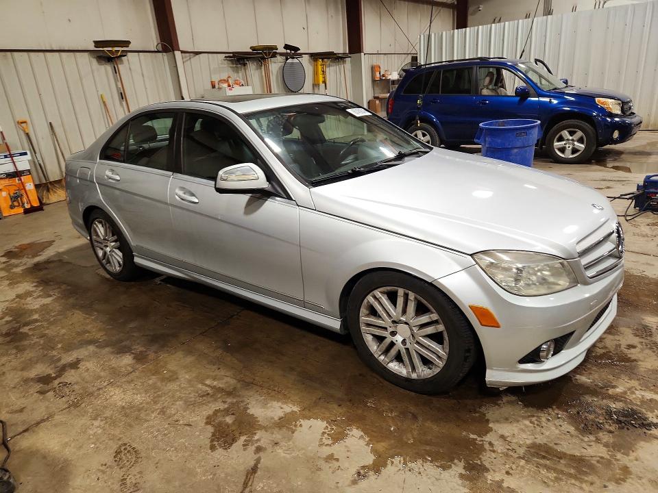 2009 Mercedes-benz C მანქანა იყიდება აუქციონზე, vin: WDDGF54XX9R079905, აუქციონის ნომერი: 67459046