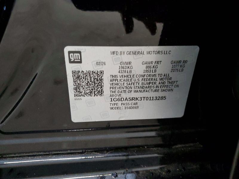 Продажа на аукционе авто 2026 Cadillac Ct4, vin: 1G6DA5RK3T0113285, номер лота: 67696426