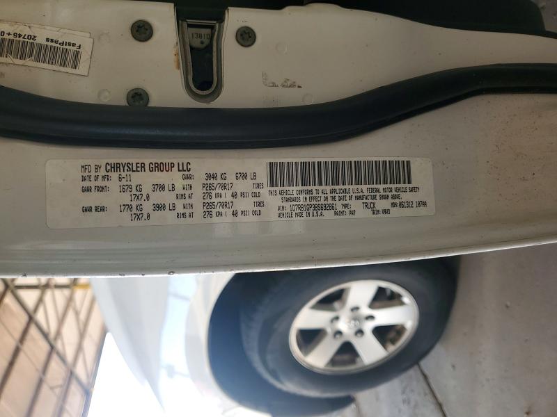 69251586 :رقم المزاد ، 1D7RB1GP3BS692861 vin ، 2011 Dodge Ram 1500 مزاد بيع