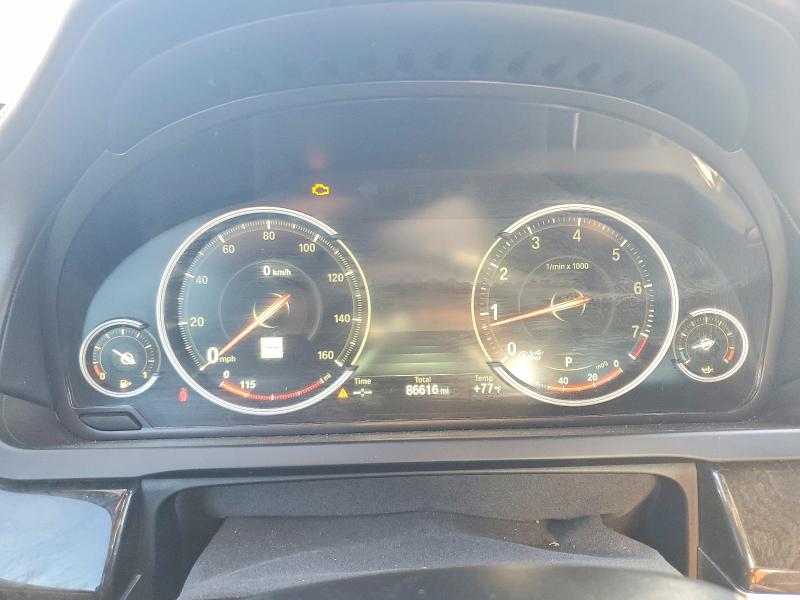 2014 Bmw 750 მანქანა იყიდება აუქციონზე, vin: WBAYF8C56ED652741, აუქციონის ნომერი: 67367636