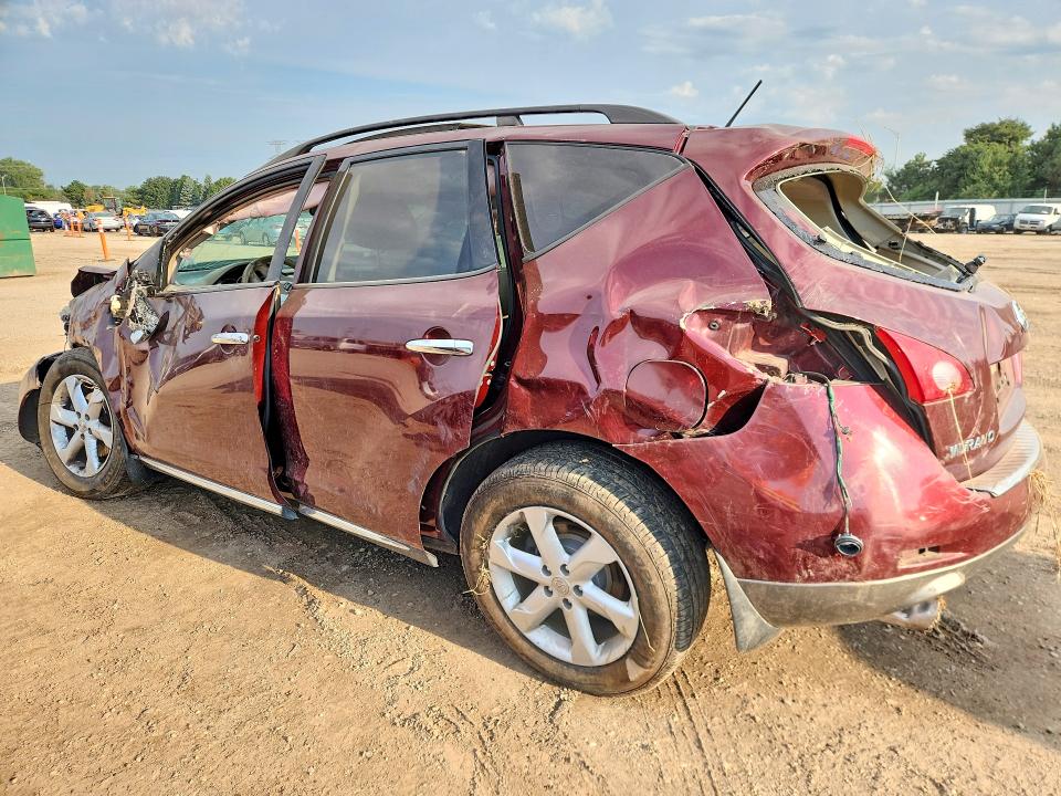 2010 Nissan Murano მანქანა იყიდება აუქციონზე, vin: JN8AZ1MW3AW109800, აუქციონის ნომერი: 67480066