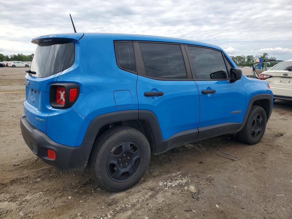 62457456 :رقم المزاد ، ZACCJBAH2FPC04649 vin ، 2015 Jeep Renegade مزاد بيع