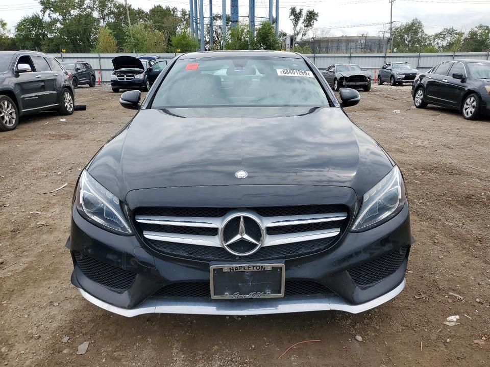 2016 Mercedes-benz C მანქანა იყიდება აუქციონზე, vin: 55SWF4KBXGU098995, აუქციონის ნომერი: 68401266