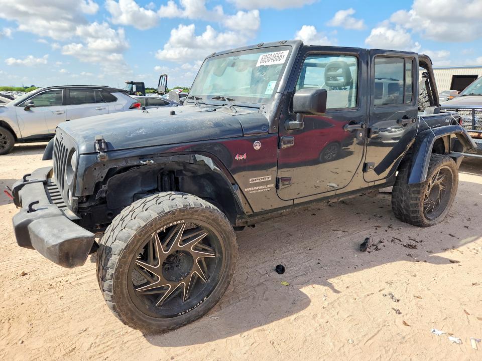 Auction sale of the 2017 Jeep Wrangler Unlimited, vin: 1C4BJWDG6HL661414, lot number: 68504666