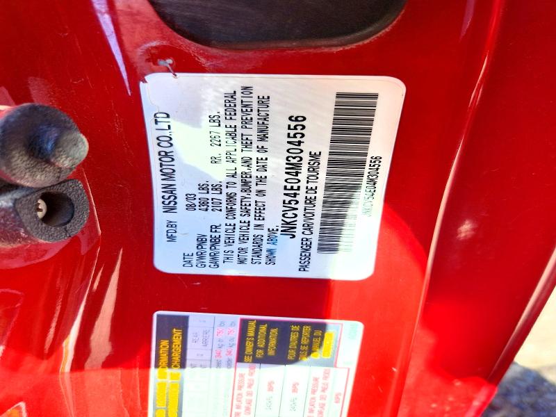 Продаж на аукціоні авто 2004 Infiniti G35, vin: JNKCV54E04M304556, номер лоту: 69815046