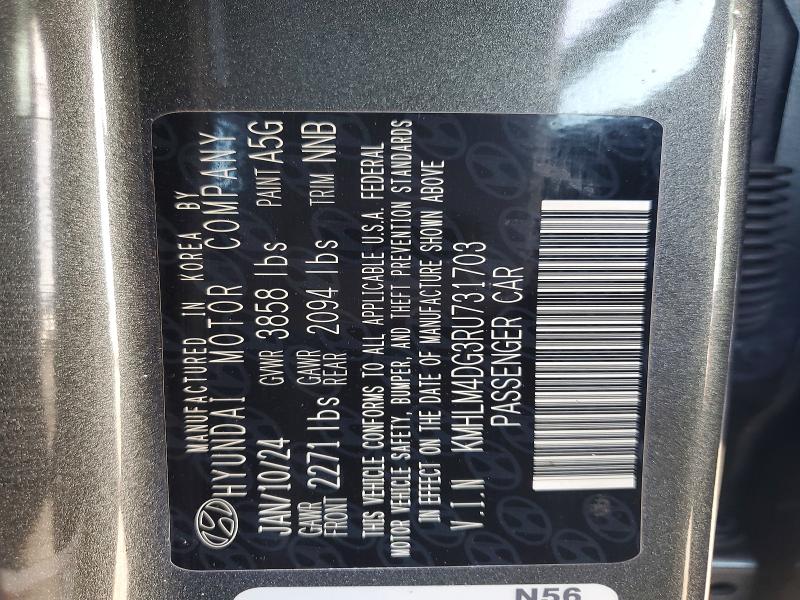 Продажа на аукционе авто 2024 Hyundai Elantra, vin: KMHLM4DG3RU731703, номер лота: 69345666