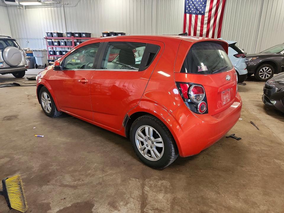 Продажа на аукционе авто 2012 Chevrolet Sonic, vin: 1G1JC6SH7C4125018, номер лота: 70720836