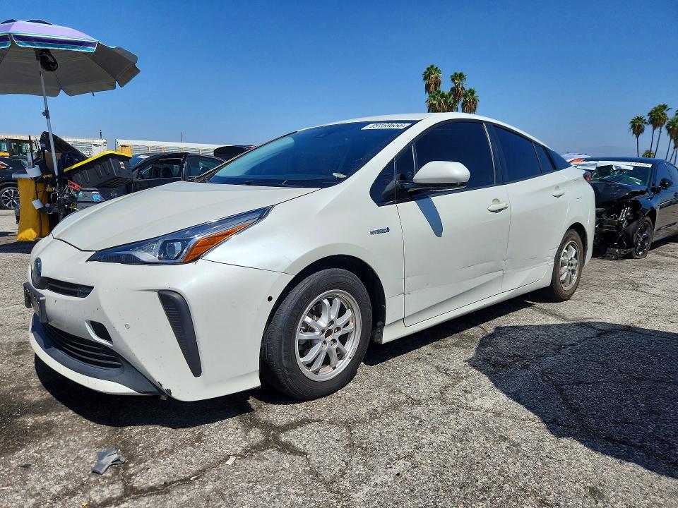 69169656 :رقم المزاد ، JTDKARFU4K3101290         vin ، 2019 Toyota Prius مزاد بيع