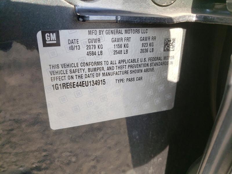 Aukcja sprzedaży 2014 Chevrolet Volt, vin: 1G1RE6E44EU134915, numer aukcji: 69407616