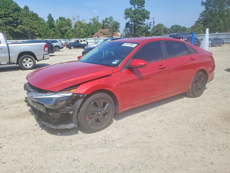 2022 Hyundai Elantra მანქანა იყიდება აუქციონზე, vin: KMHLM4AJ5NU017551, აუქციონის ნომერი: 67519966