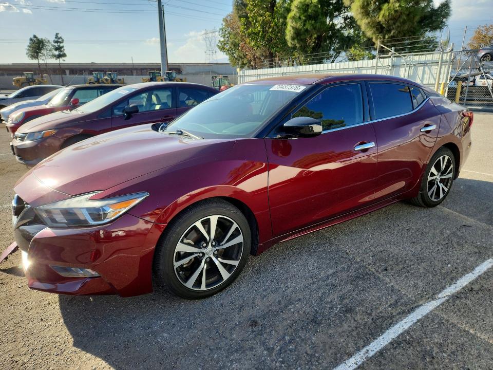 2018 Nissan Maxima მანქანა იყიდება აუქციონზე, vin: 1N4AA6AP5JC387196, აუქციონის ნომერი: 70487376