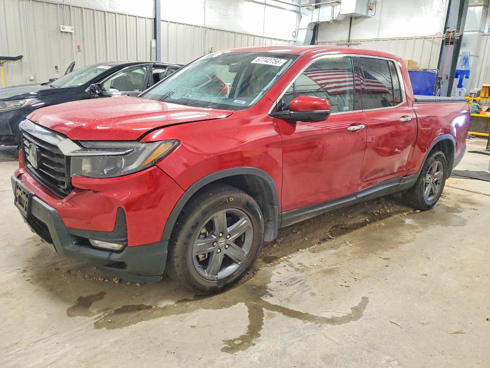 2022 Honda Ridgeline მანქანა იყიდება აუქციონზე, vin: 5FPYK3F70NB018162, აუქციონის ნომერი: 67742756