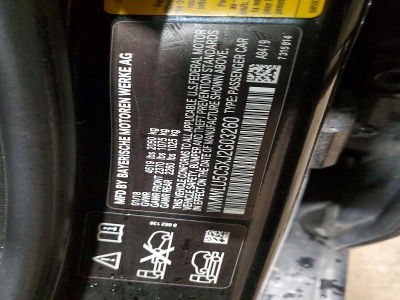Aukcja sprzedaży 2018 Mini Cooper, vin: WMWLU5C5XJ2G03260, numer aukcji: 69984716