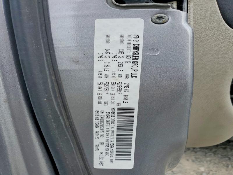 70296456 :رقم المزاد ، 2C4RDGBG2DR633075 vin ، 2013 Dodge Grand Caravan مزاد بيع