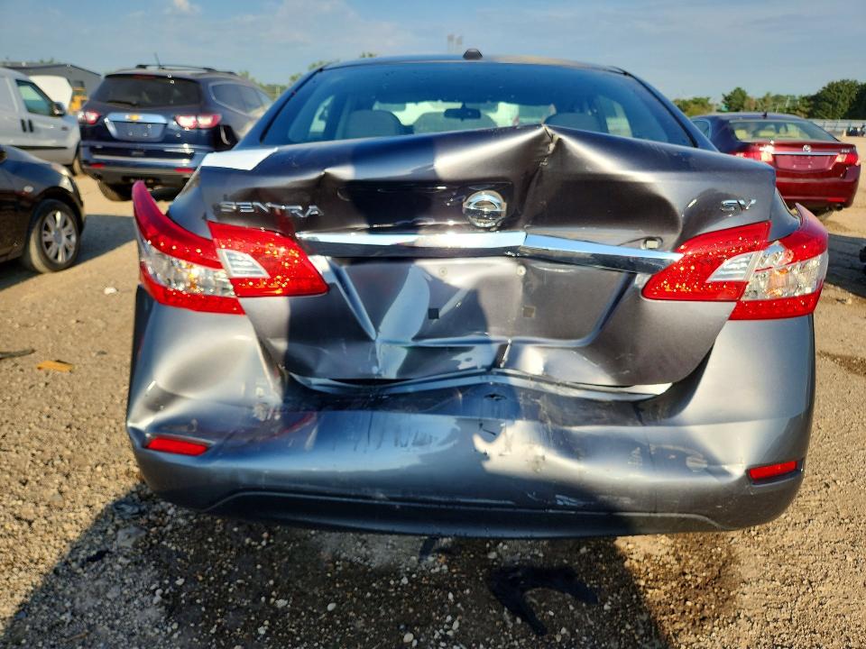 2015 Nissan Sentra მანქანა იყიდება აუქციონზე, vin: 3N1AB7AP4FY334293, აუქციონის ნომერი: 67652196