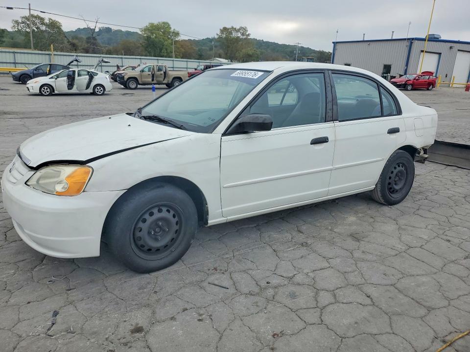 2001 Honda Civic მანქანა იყიდება აუქციონზე, vin: 2HGES165X1H597598, აუქციონის ნომერი: 69955176