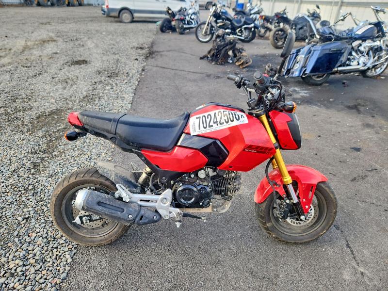 2025 Honda Grom მანქანა იყიდება აუქციონზე, vin: MLHJC9219S5301620, აუქციონის ნომერი: 70242506