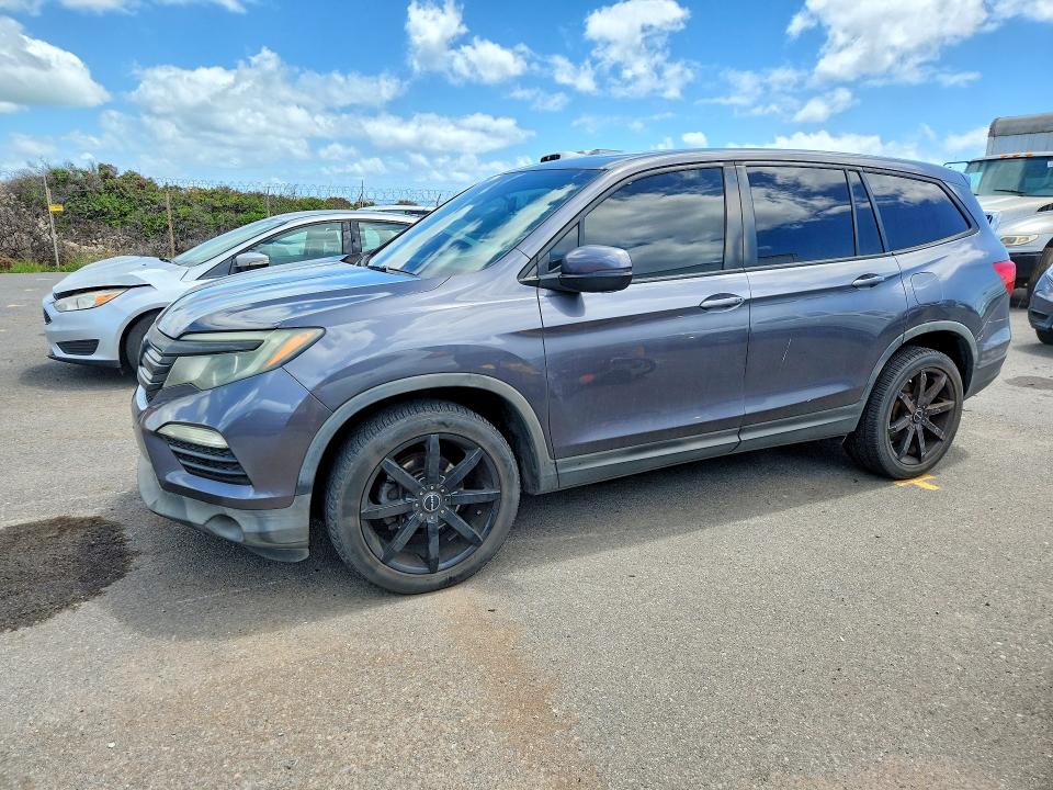 2017 Honda Pilot მანქანა იყიდება აუქციონზე, vin: 5FNYF5H36HB009876, აუქციონის ნომერი: 69972026