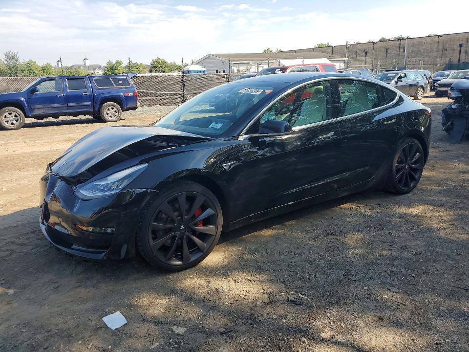 2020 Tesla Model 3 მანქანა იყიდება აუქციონზე, vin: 5YJ3E1EC2LF669495, აუქციონის ნომერი: 66854206