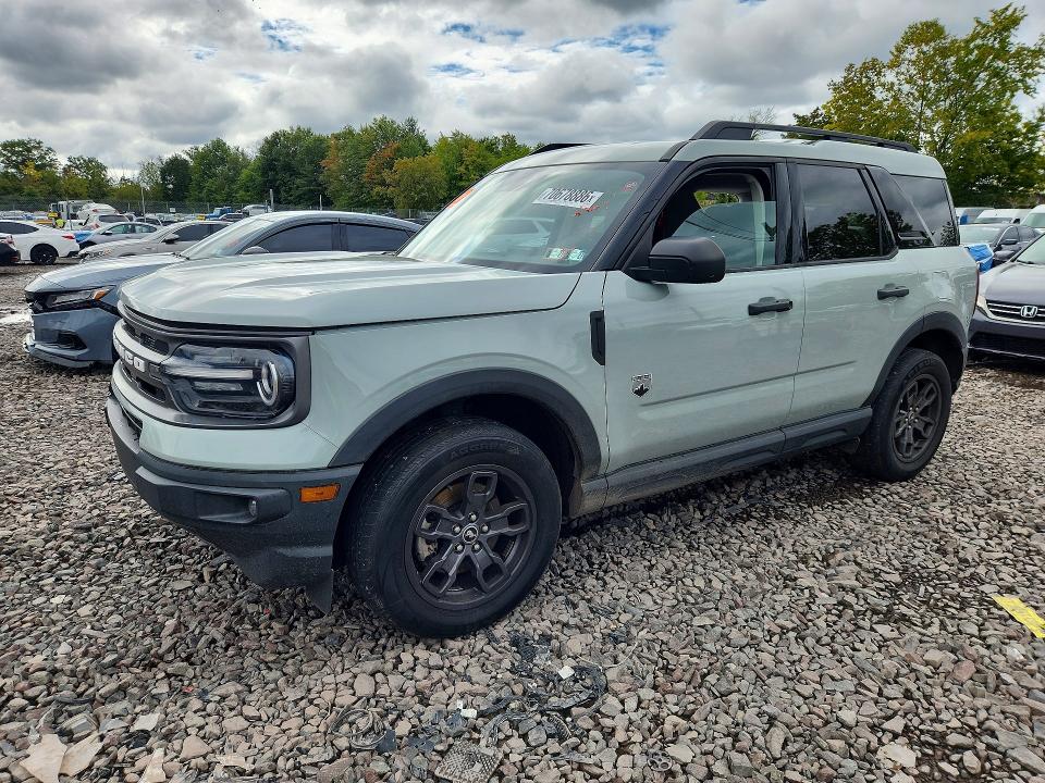 2021 Ford Bronco Sport მანქანა იყიდება აუქციონზე, vin: 3FMCR9B61MRA19389, აუქციონის ნომერი: 70678886