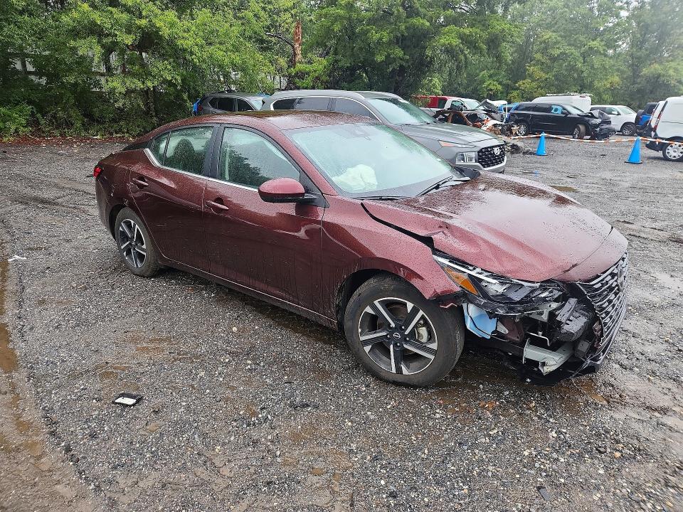 2025 Nissan Sentra მანქანა იყიდება აუქციონზე, vin: 3N1AB8CV9SY322281, აუქციონის ნომერი: 70059926