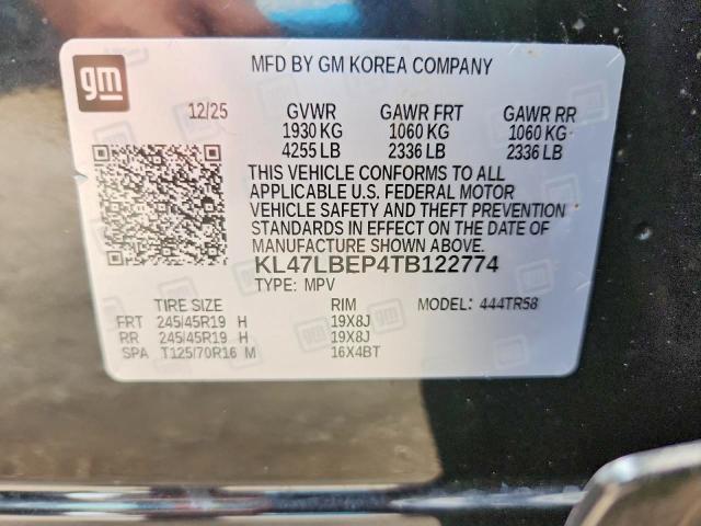 Aukcja sprzedaży 2026 Buick Envista, vin: KL47LBEP4TB122774, numer aukcji: 67290056