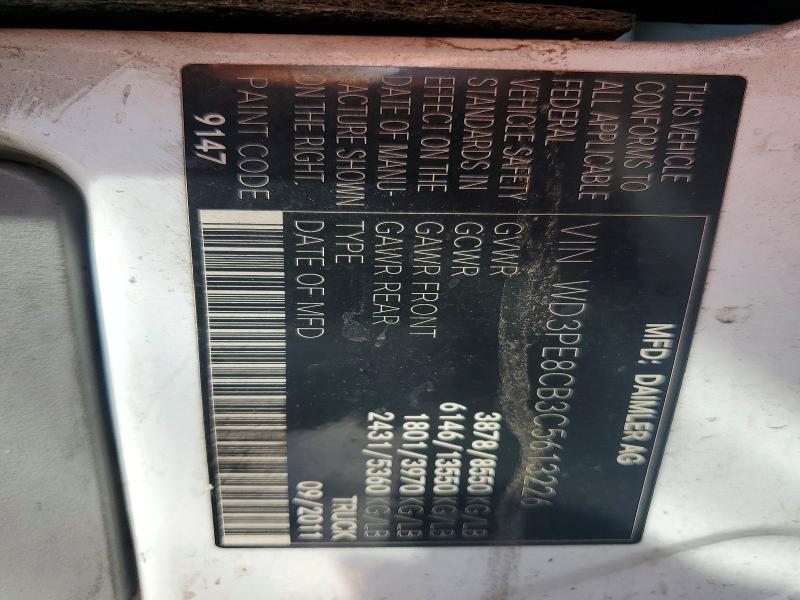 2012 Mercedes-benz Sprinter მანქანა იყიდება აუქციონზე, vin: WD3PE8CB3C5613226, აუქციონის ნომერი: 66773236