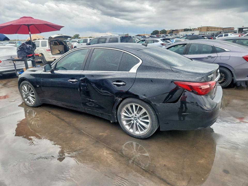2018 Infiniti Q50 მანქანა იყიდება აუქციონზე, vin: JN1EV7AP3JM350411, აუქციონის ნომერი: 70925836