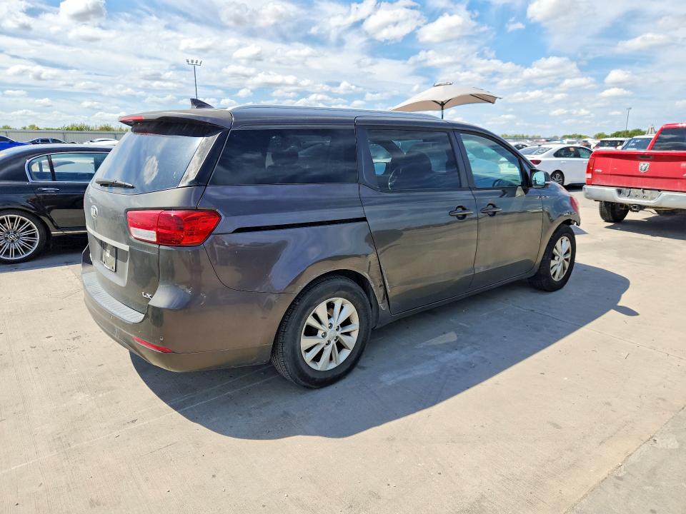 2016 Kia Sedona მანქანა იყიდება აუქციონზე, vin: KNDMB5C17G6172465, აუქციონის ნომერი: 70167636