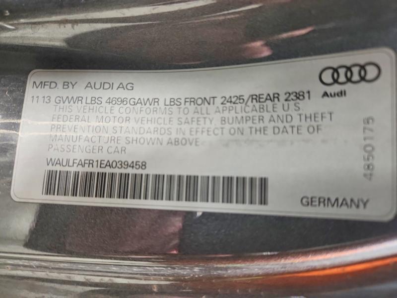 Продажа на аукционе авто 2014 Audi A5, vin: WAULFAFR1EA039458, номер лота: 67366786