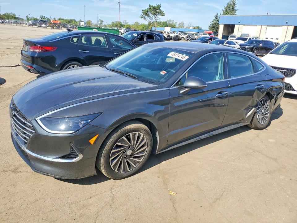 68814446 :رقم المزاد ، KMHL34JJ3PA083734 vin ، 2023 Hyundai Sonata Hybrid مزاد بيع