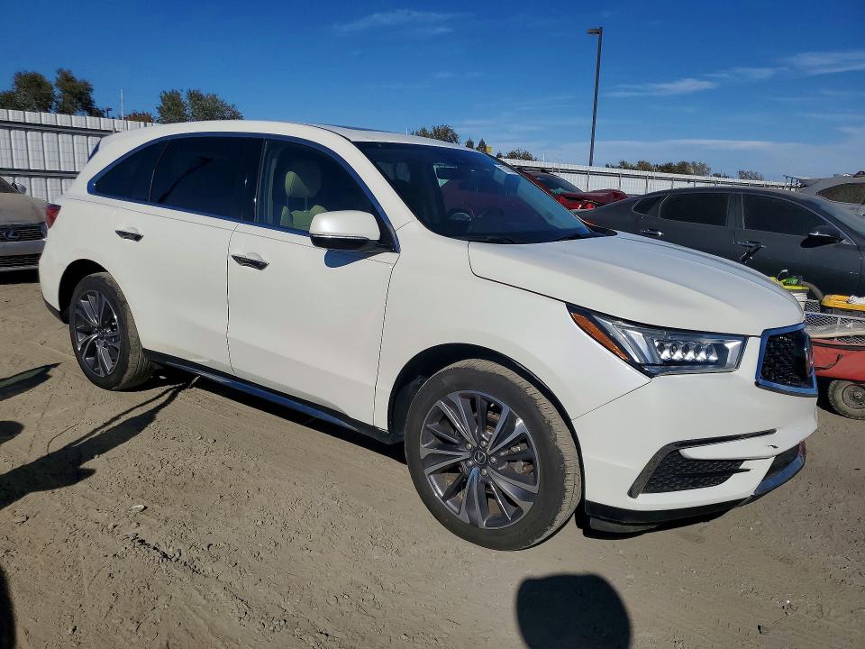 2019 Acura Mdx მანქანა იყიდება აუქციონზე, vin: 5J8YD3H55KL010244, აუქციონის ნომერი: 70705306