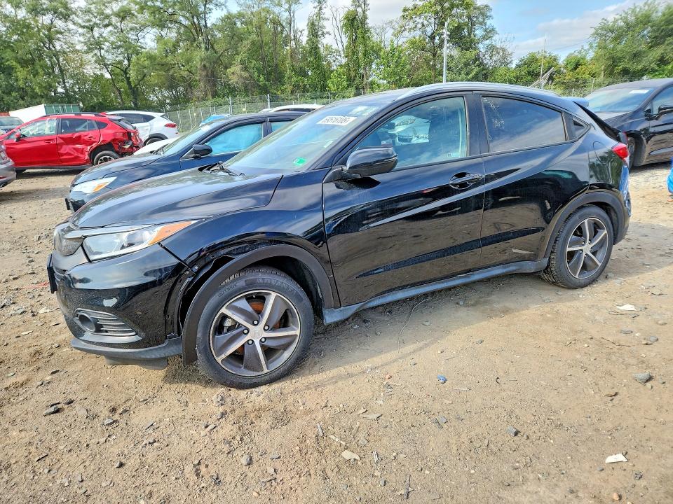 69516106 :رقم المزاد ، 3CZRU6H51NM764131 vin ، 2022 Honda Hr-v مزاد بيع