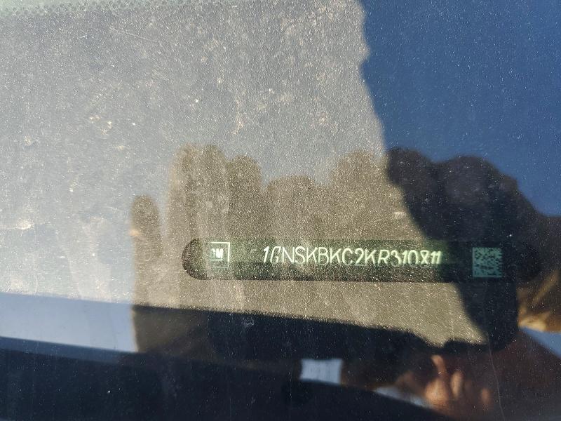 69296676 :رقم المزاد ، 1GNSKBKC2KR310811 vin ، 2019 Chevrolet Tahoe مزاد بيع